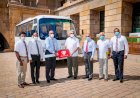 Micro Car Ltd donated a Bus to use for Covid-90 Projects