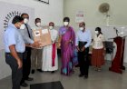 Sri Lankan Catholic Association NSW donating a Transport Ventilator