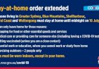 Stay at home rules - Greater Sydney
