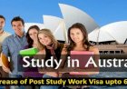 Australia announces major extension of post-study work rights for international students