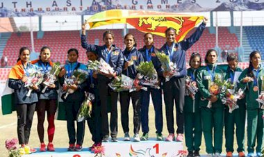 Sri Lanka tops India in SAG athletic events