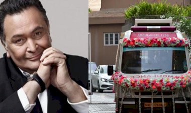 Bollywood Star Rishi Kapoor's final journey