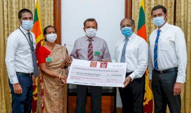Peradeniya University Alumni Association of NSW donated Rs 1.5 Million to COVID-19 Healthcare and Social Security Fund in Sri Lanka