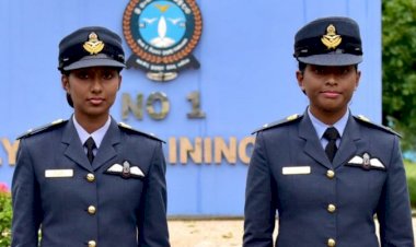 Two female officers commissioned as pilots for first time in SLAF history