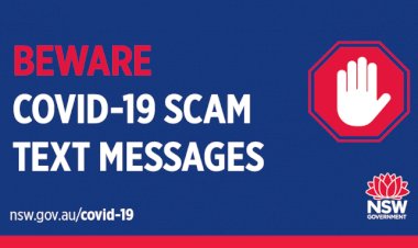 Covid-19 Scam Text Message