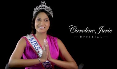 Mrs. World Caroline Jurie Gives Up Crown