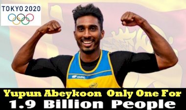 Yupun Abeykoon the only Sri Lankan athlete to get direct qualification for Tokyo Olympics