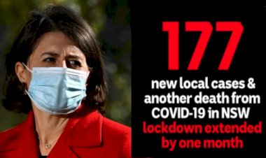 NSW records 177 cases of COVID-19 as lockdown extended