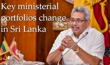 Key ministerial portfolios change in Sri Lanka