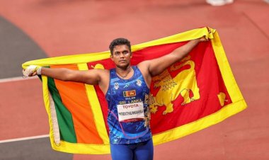 Sri Lanka wins Another medal  at Tokyo Paralympics as Dulan wins bronze