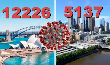 NSW and Victoria records highest no of  COVID-19 cases and Australia makes major changes to isolation rules