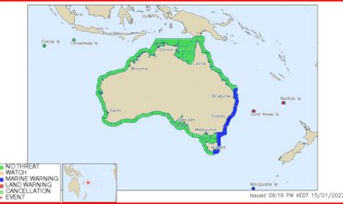 Tsunami warning issued for parts of NSW, Victoria, Queensland and Tasmania