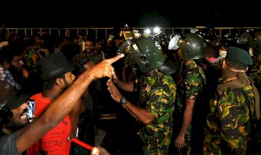 Sri Lankan forces raid Galle Face protest site