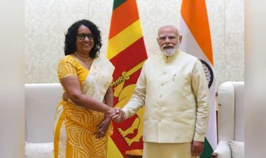 Sri Lankan PM Harini Amarasuriya meets PM Modi in New Delhi
