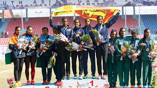 Sri Lanka tops India in SAG athletic events