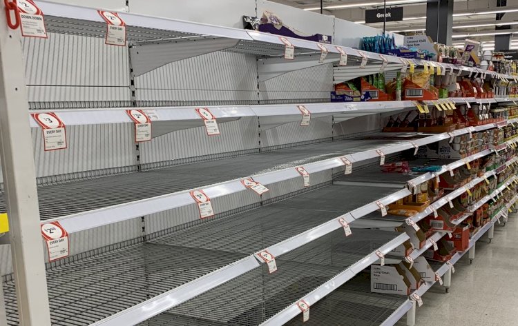 Corona Virus panic buying prompts toilet paper rationing in Australia