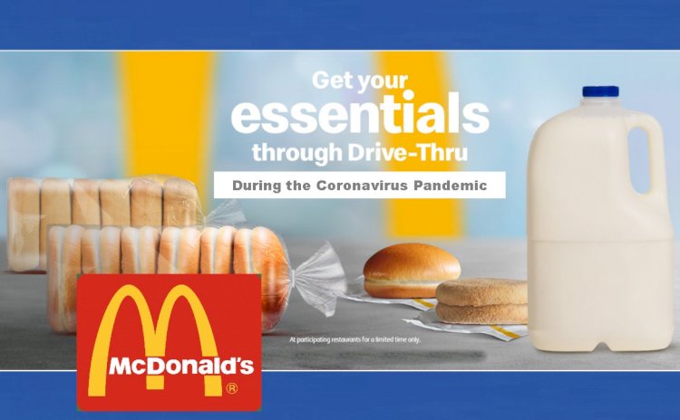 McGrocery  a new addition to Mcdonalds during Corona Virus Pandemic