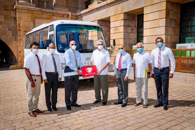 Micro Car Ltd donated a Bus to use for Covid-90 Projects