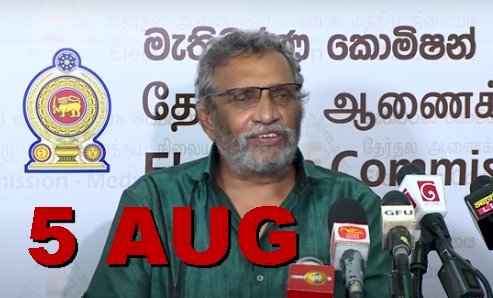SRI LANKA’S GENERAL ELECTION ON AUGUST 05