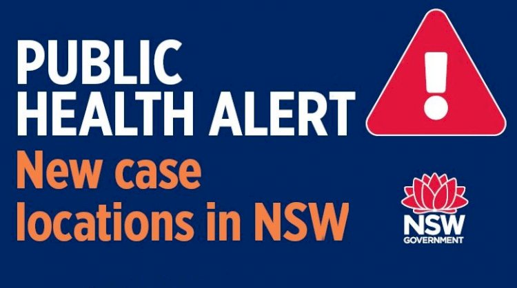 COVID -19  NSW PUBLIC HEALTH ALERT