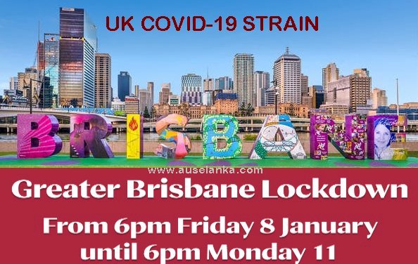 Brisbane to go into three-day lockdown