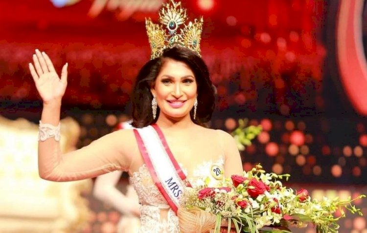 Pushpika De Silva re-crowned Mrs. Sri Lanka 2021