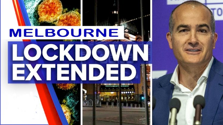 Melbourne's lockdown extended for another week