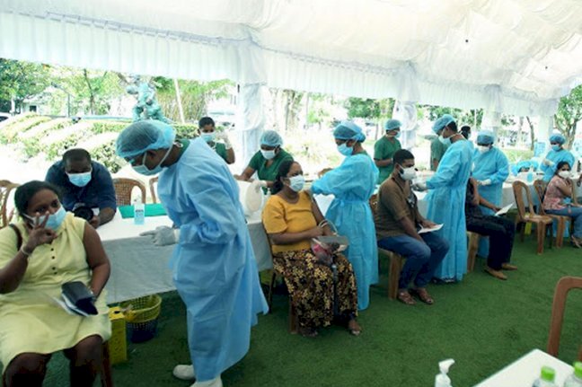 Sri Lanka is leading the vaccination rate in the world.