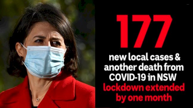 NSW records 177 cases of COVID-19 as lockdown extended