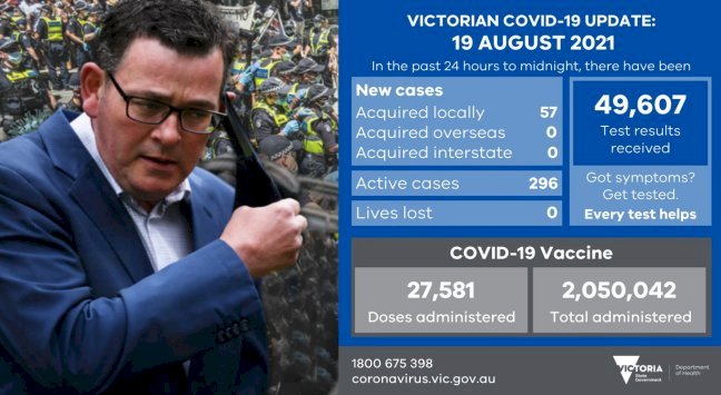 57 new cases recorded as Melbourne marks 200 days of lockdowns
