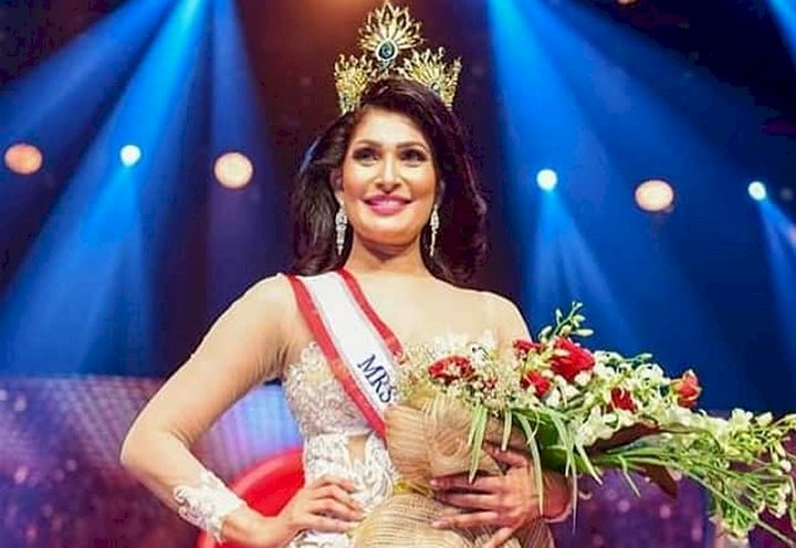 Pushpika De Silva Lose Mrs.Sri Lanka, Mrs. World Title