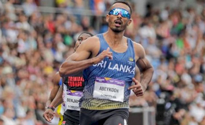 Sri Lanka’s Yupun Abeykoon wins men’s 100m bronze medal at Commonwealth Games