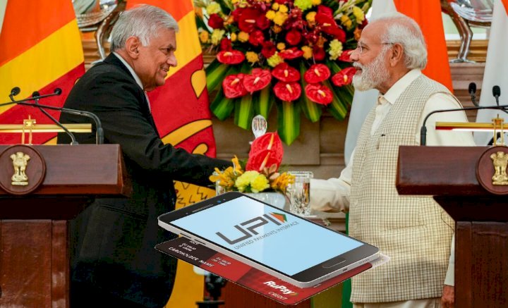 India's  Unified Payment Services launched in Sri Lanka